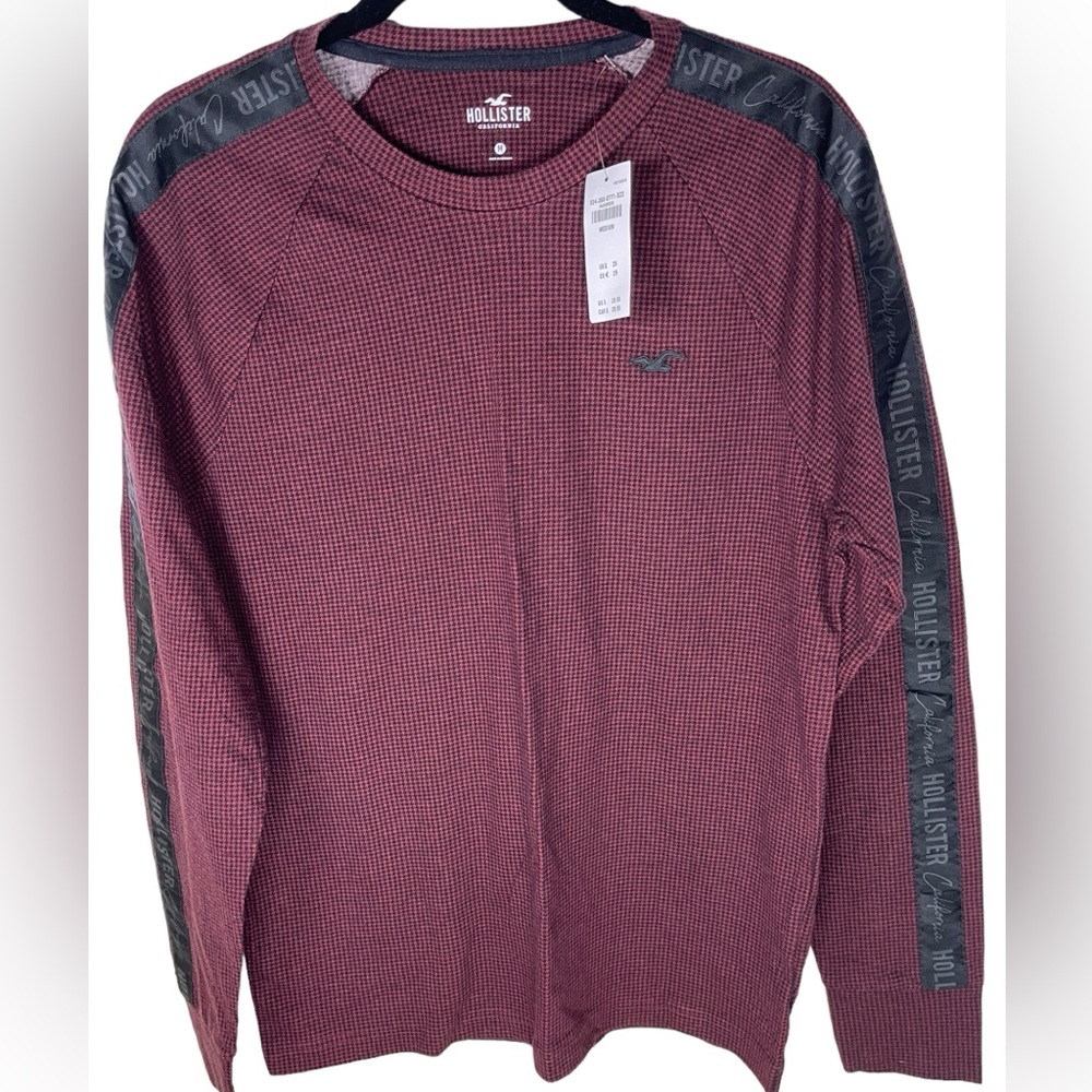 Hollister men’s long sleeve‎ shirt medium NWT